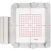 MagnaHoop Magnetic Hoop for Brother Innovis NQ1700E NQ1600E NQ1400E NQ3600D Dream Machine 2 VE2200 4000D 1500D V7 V5 VM5200 and Babylock, Metal Magnet Embroidery Machine Sash Frame (4x4-SA438M)