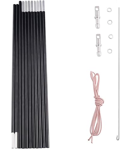 Lot De 20 Clips Pour Poteaux De Tente, Clips En Plastique En