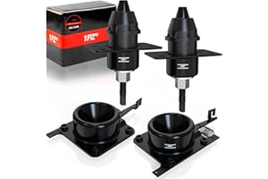 1PZ ULC-2VM 4PCS Upper and Lower Latches & Hood Release Latch, Compatible with Volvo VN VNL Latches (2004-2018), for 20498998