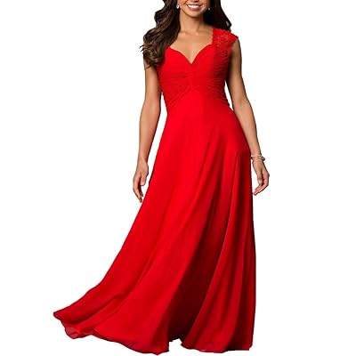 Roiii Womens V-Neck Chiffon Lace Formal Casual Party Burundi | Ubuy Roiii Womens V-Neck Chiffon Lace Formal Casual Party Burundi | Ubuy