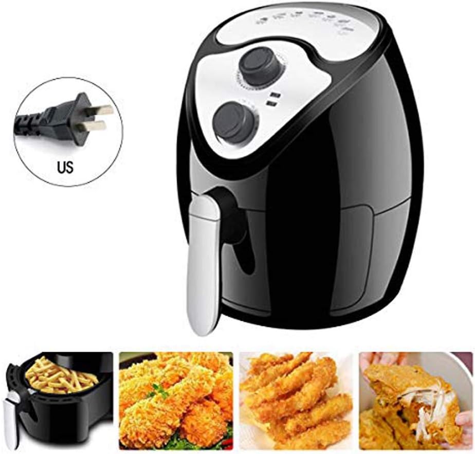 Air Fryer Electric Oil-Less Healthy Cooker Hot Timer & Temperature Controls