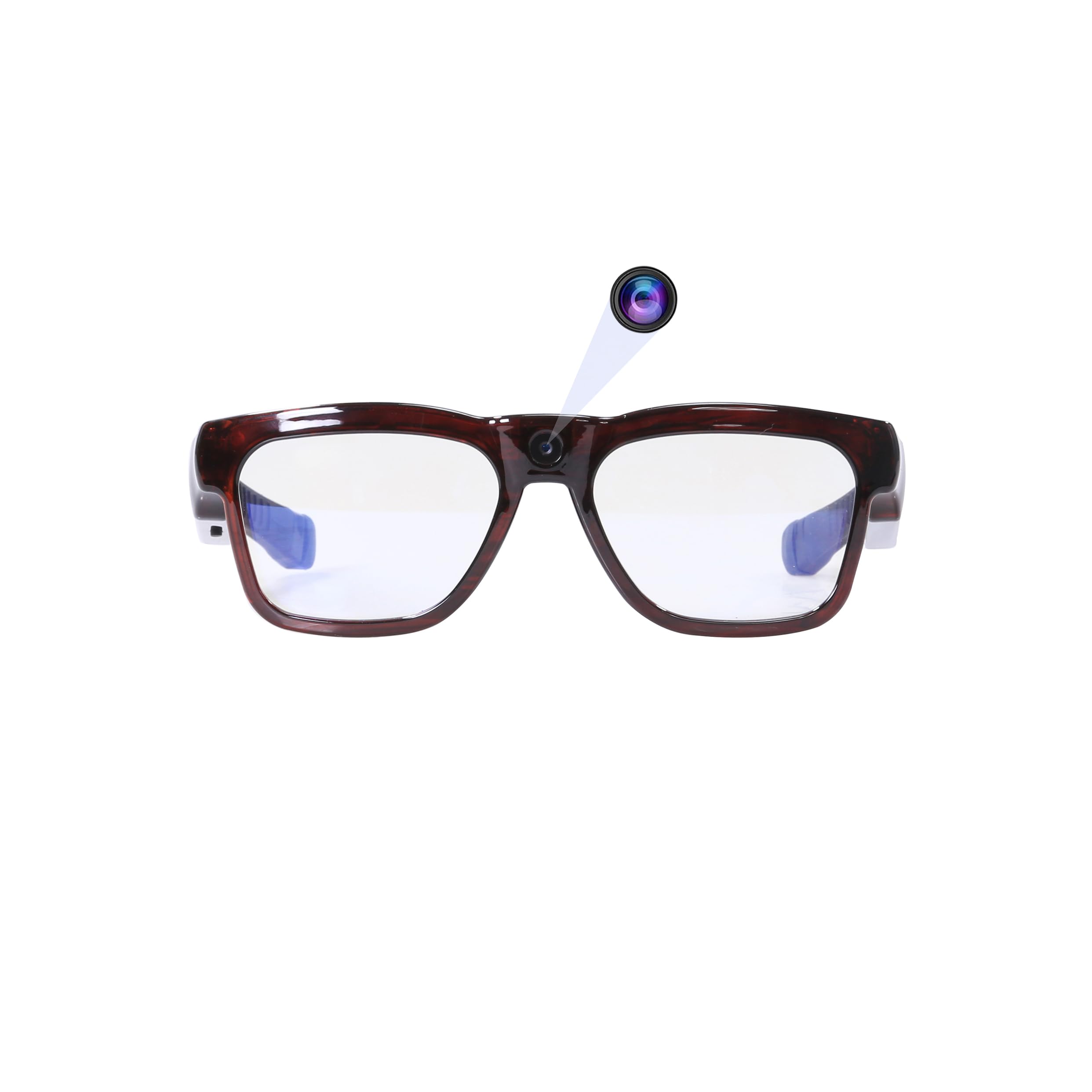 OhO Smart Glasses with Full HD Camera & Open Ear Bluetooth Speaker Headphone,Built in Memory,for Men Women