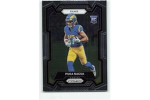 2023 Panini Prizm #357 Puka Nacua RC Rookie Los Angeles Rams NFL Football Trading Card