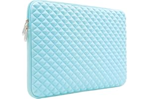 RAINYEAR 11 Inch Laptop Sleeve Diamond Foam Water&Shock Resistant Case Carrying Bag Compatible with 11.6 MacBook Air 10.8 Sur