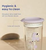 MAM Easy to Drink Sippy Cup 290ml 360° Rim Jungle Cheetah view 5