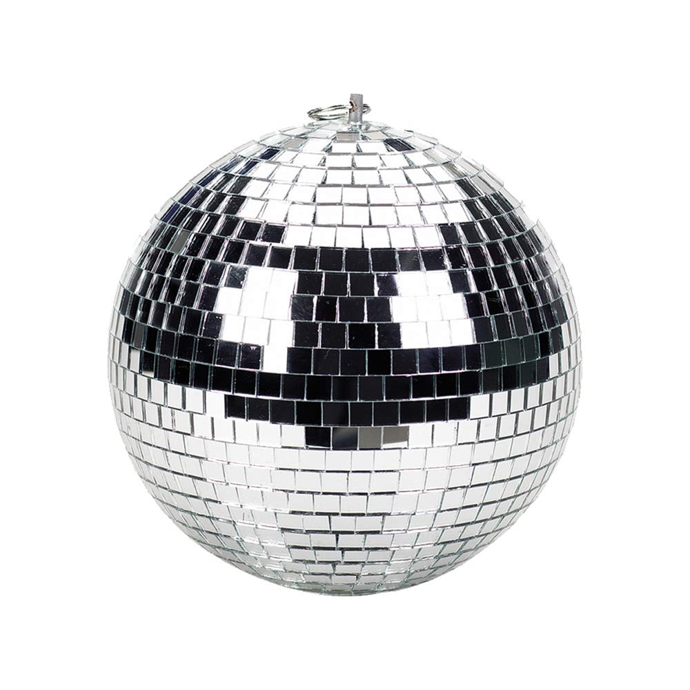 Lightweight Silver Mirror Ball, 100 mm