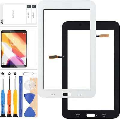 LADYSON White Touch Screen Digitizer for Samsung Galaxy Tab 3 Lite SM-T113 T113