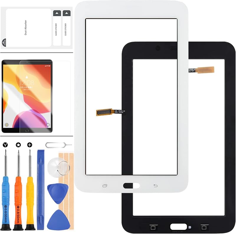 LADYSON White Touch Screen Digitizer for Samsung Galaxy Tab 3 Lite SM-T113 T113