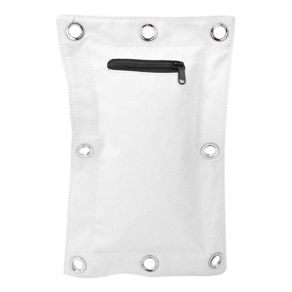 Sailcloth Empty Sand Bag,Wall Punch Sand Bag Target with Zipper for Wing Chun, Boxing Muay Thai Sanda(small),S