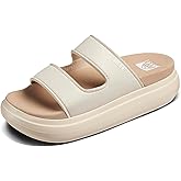 REEF Cushion Bondi 2 Bar Women's Slide Sandal, Lightweight and Supportive Footbed, Water Friendly