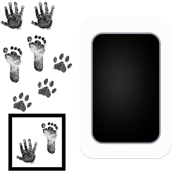 オーダー受付　foot prints　わんこ　ご予約ページ　8/1 Amazon.com : Paw Print Stamp Pad for Dogs Cat,Baby Hand and