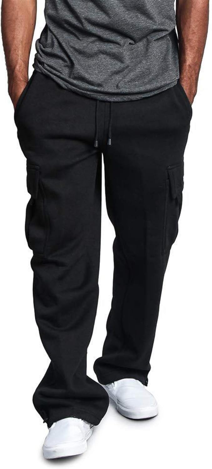 AAP Men's Jogging Bottoms Lounge Pants Cargo Baggy Joggers Sweatpants