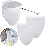 WMKGG Ultra Fine Mesh Strainer Bags, Reusable Mesh
