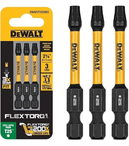 Amazon.com: 2.25IN TORX T30 IMPACT READY 3PK : Tools & Home