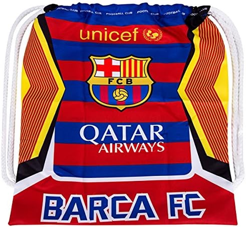 Barcelona Red Cinch Bag Gym Sack Bag Backpack Book bag Authentic