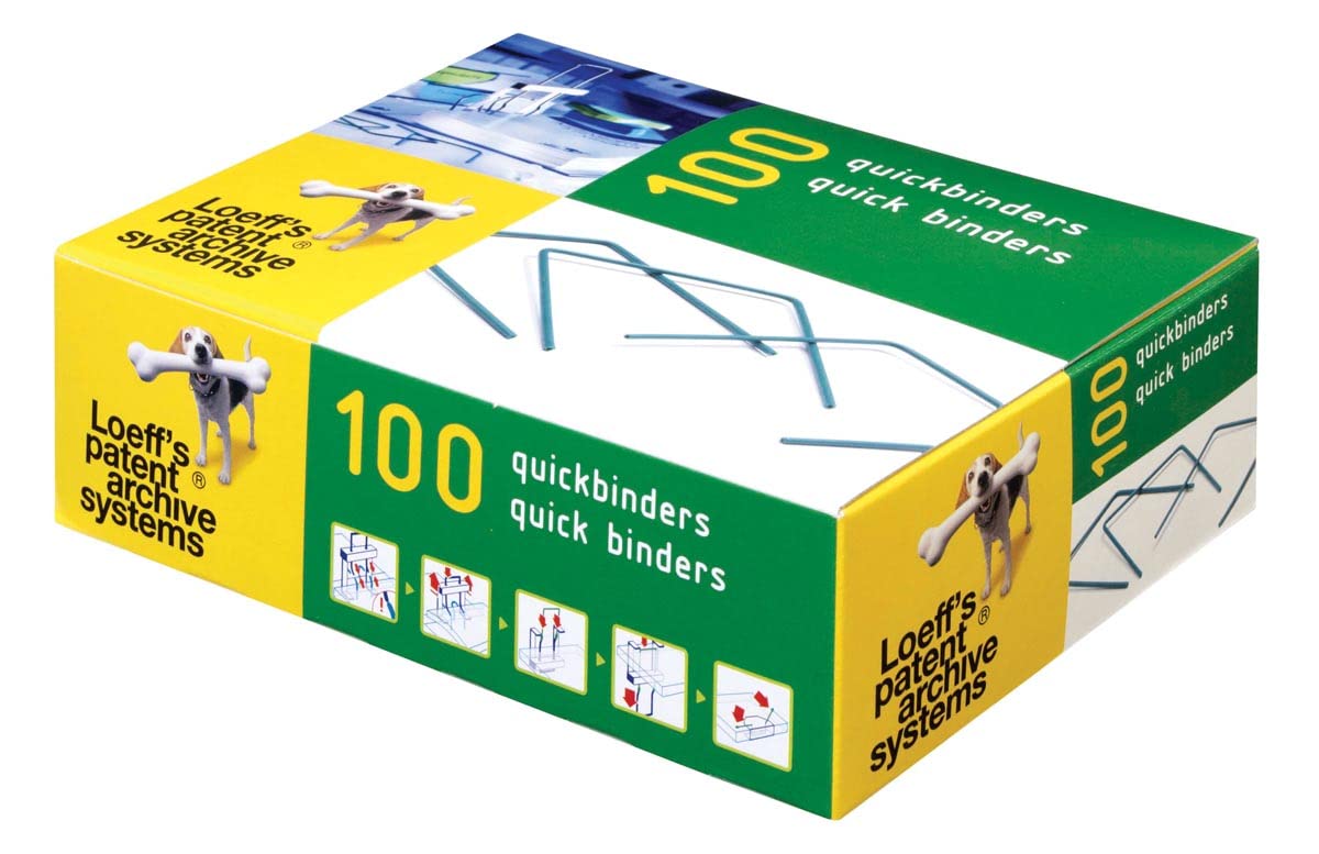 Loeff's Patent Standard Quick Binder (Pack of 100)