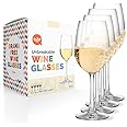 TaZa Outdoor Plastic Wine Glasses With Stem (12oz) | Unbreakable Tritan Stemware For Travel, Pool, Camping, Beach, Picnic, Ev
