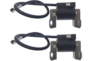 PARTSRUN 2-PACK 592846 Ignition Coil Module For Briggs and Stratton 691060 799651 Replace John Deere MIA12346 LG691060 18-22HP Engines,ZF-IG-A00052V