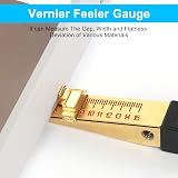 AOROPS Door Gap Measuring Tool 1-15mm Feeler Gauge 0.2mm Ruler view 4