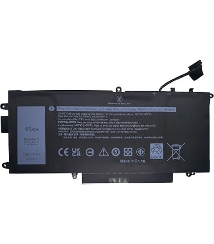 Amazon.com: TREE.NB New K5XWW Laptop Battery for Dell Latitude