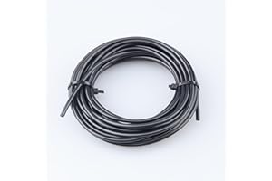 AC PERFORMANCE Flexible Black Metric 1/8 inch OD Nylon Hose Pneumatic Tubing Tube for Air Brake System Or Fluid Transfer (1/8" OD Nylon Line, 20 feet)