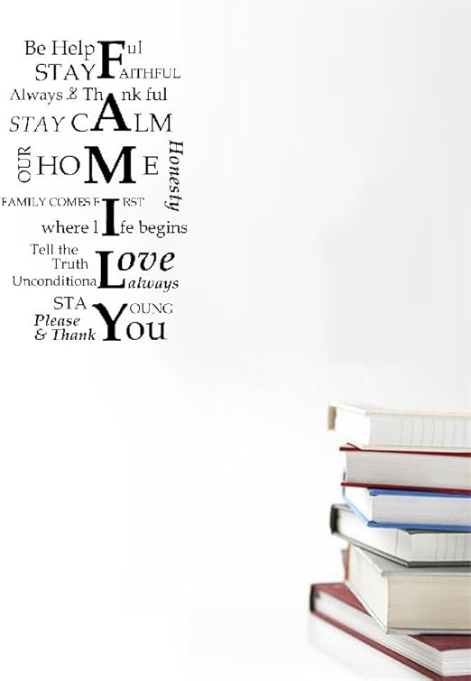 La Vida De La Familia Va En Pared Arte Mural Decoracion De La