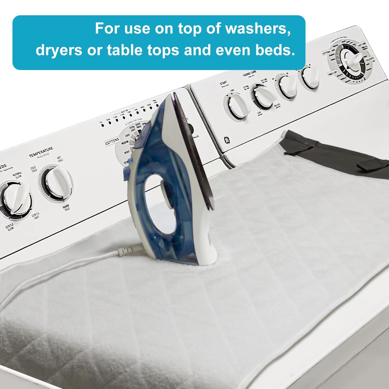 Over The Door Steamer Pad,Door Press Pad For Steamer Stand For Clothes,Portable Ironing Mat For Traveling