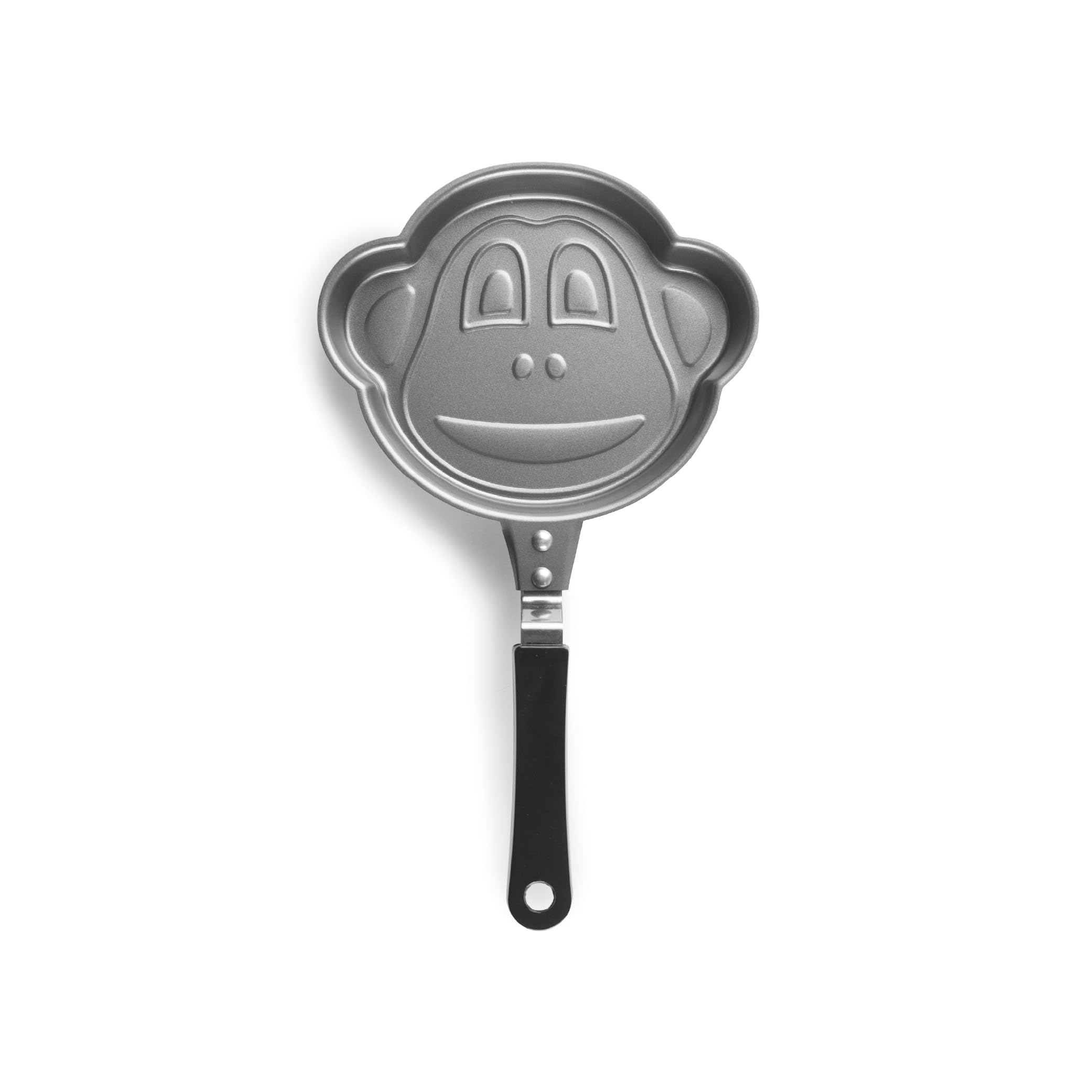 IBILI Moka Monkey-Shaped Mini Pan, Steel, Non-Stick, Suitable for Induction Hobs