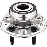 513288 Front or Rear Wheel Bearing and Hub Assembly Compatible with Chevrolet Impala Malibu Equinox, GMC Terrain 2010-2017, Buick Allure Lacrosse Regal, Saab 9-5 (1)