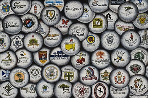 Range Balls - 24" x 36" High Quality Paper Print by Thomas Jordan