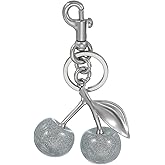 PATIKIL Cherry Keychain for Women Bag Purse Charm Cute Cherry Accessories with Key Ring and Clip