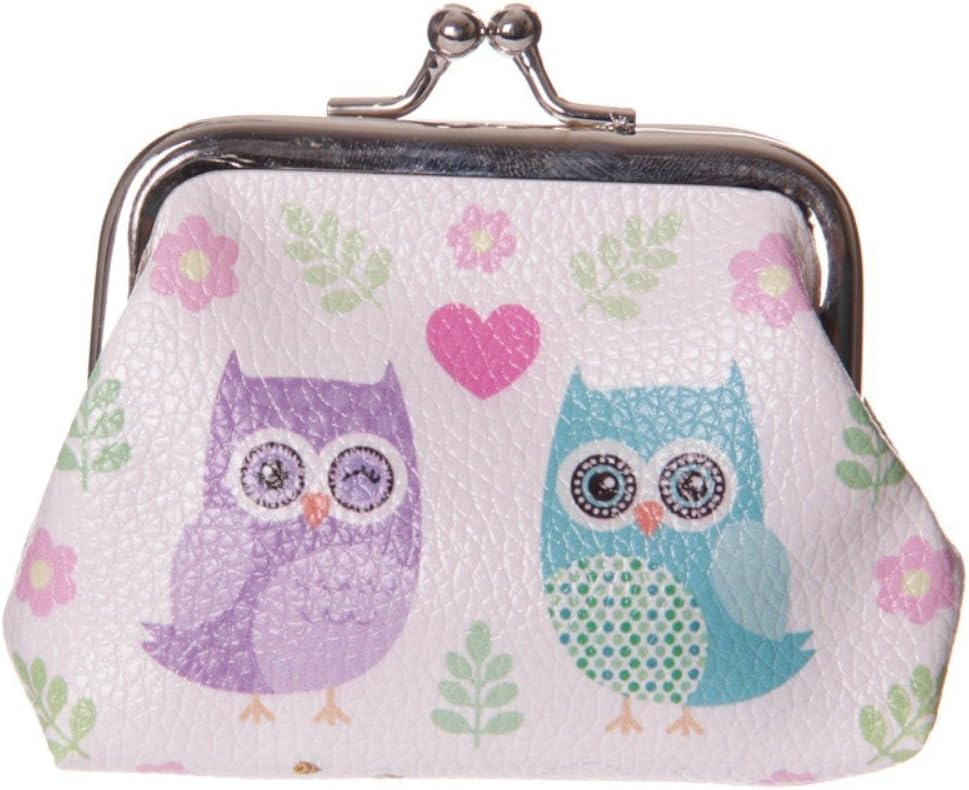 Fun Owl Mini Purse, Multi-Colour, Multicolored