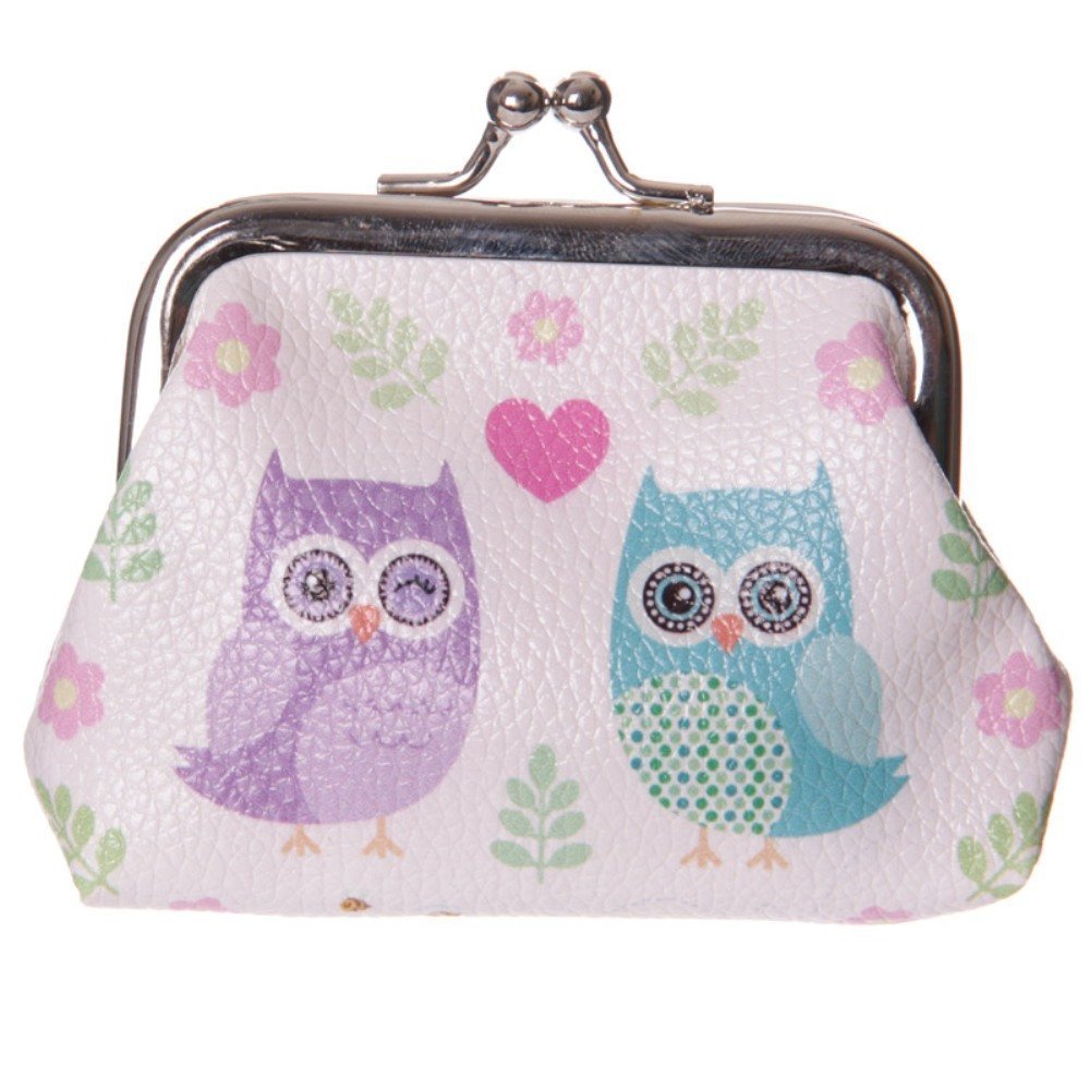 Fun Owl Mini Purse, Multi-Colour, Multicolored