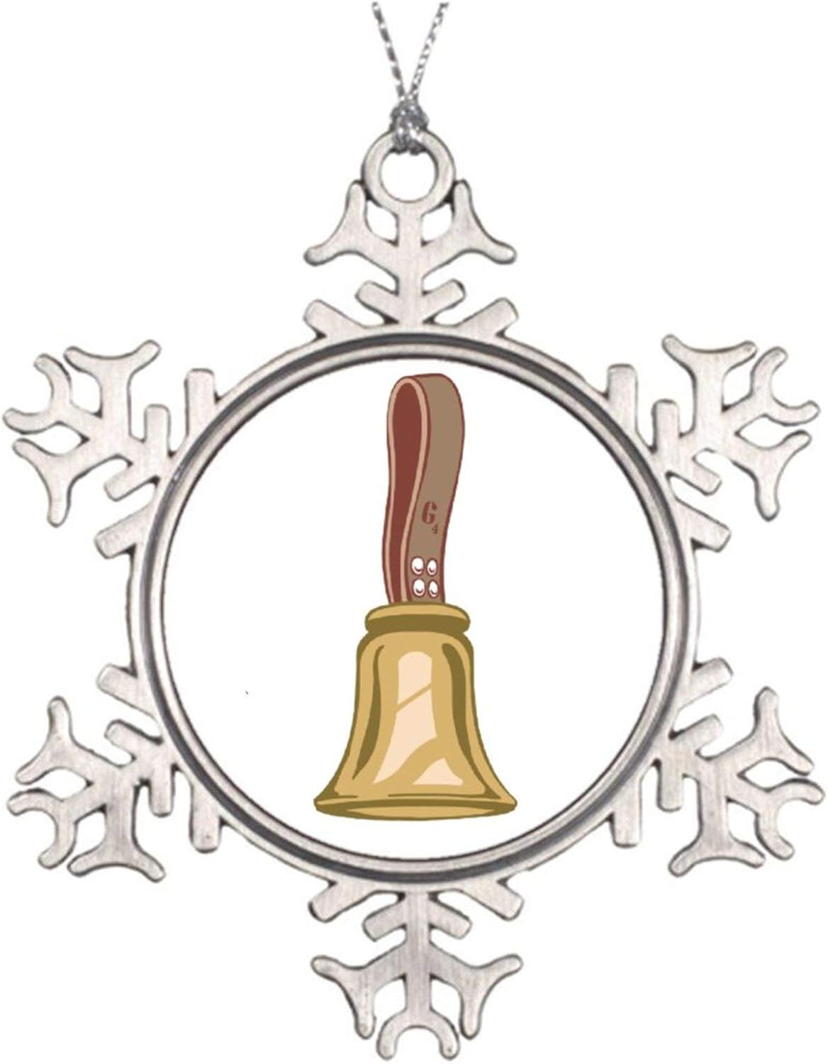 Jeartyca Christmas Ornaments Holiday Metal Ornament