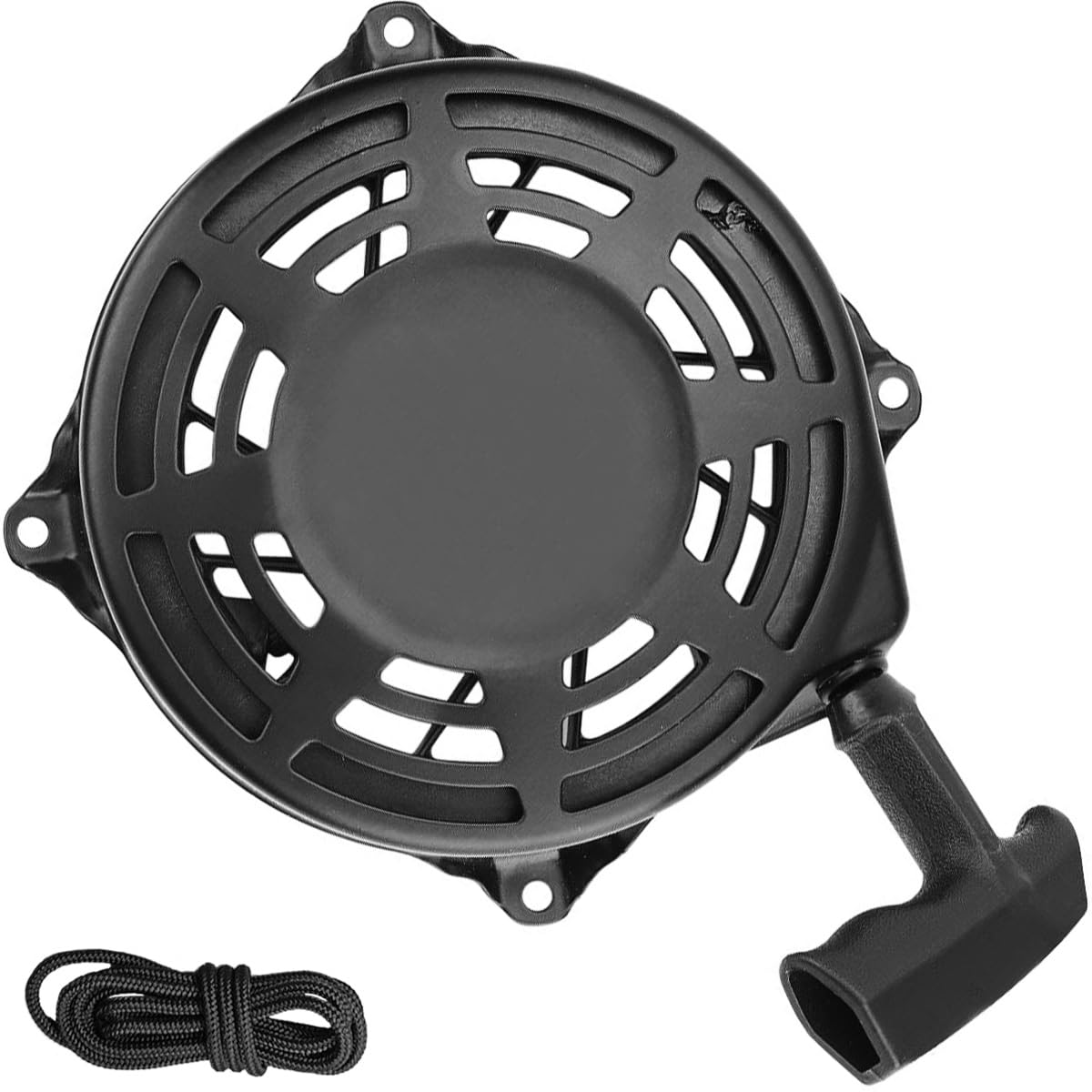 ZAMDOE 497680 Recoil Starter Assembly for Briggs & Stratton 497598 498144 12 CID Engine, Rewind Starter for Oregon 31-068 for Rotary 12368 150-3