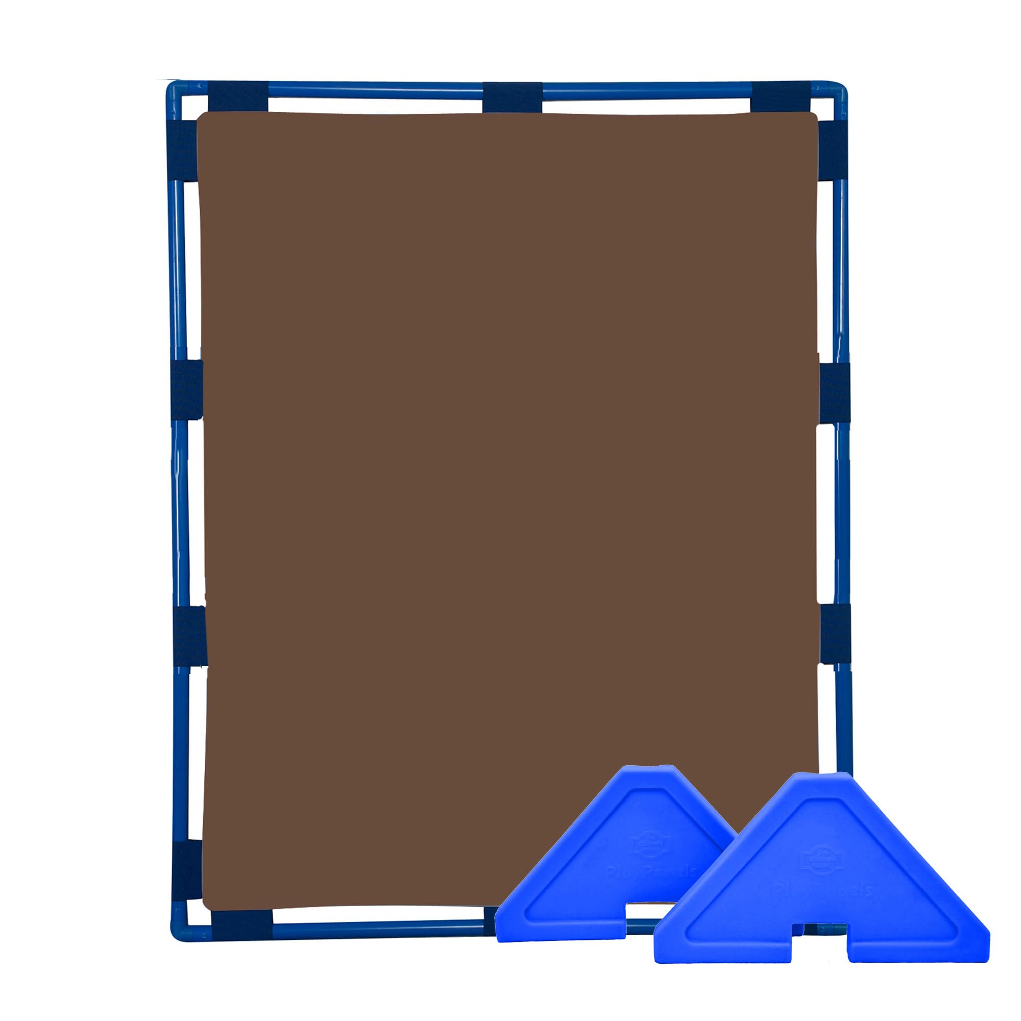 Photo 1 of ** USED/ INCLUDED MANUAL AND ACESSORIES **Children's Factory Big Screen PlayPanel, Kids Room Divider, Classroom Privacy Screen, Cantilever Feet Included, Walnut