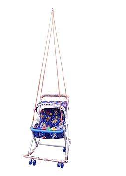 ABASR Baby Kids Multicolour 3 In 1 Walker Blue