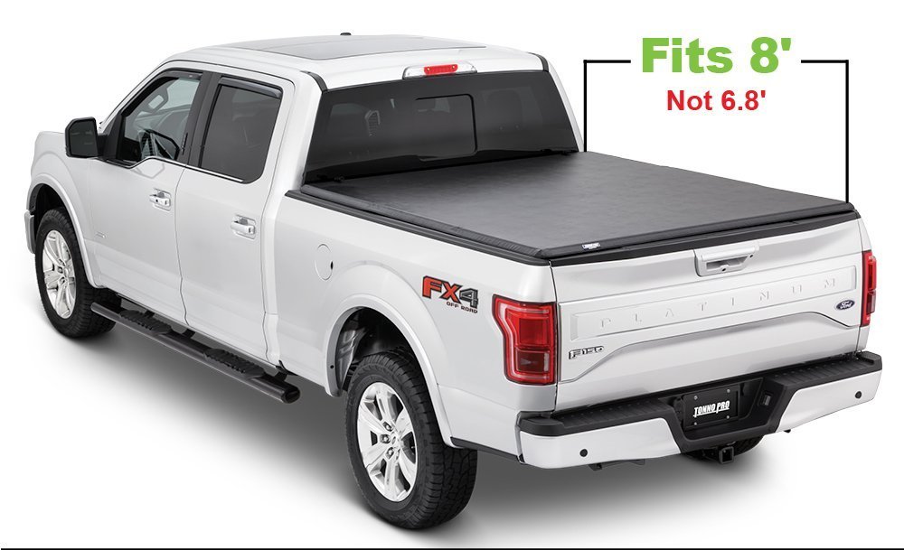Tonno Pro Tonno Fold 42 303 Tri Fold Truck Bed Tonneau Cover 1999 2018 Ford F 250 F 350 F 450 Fits 8 Bed Automotive Cjp Org In