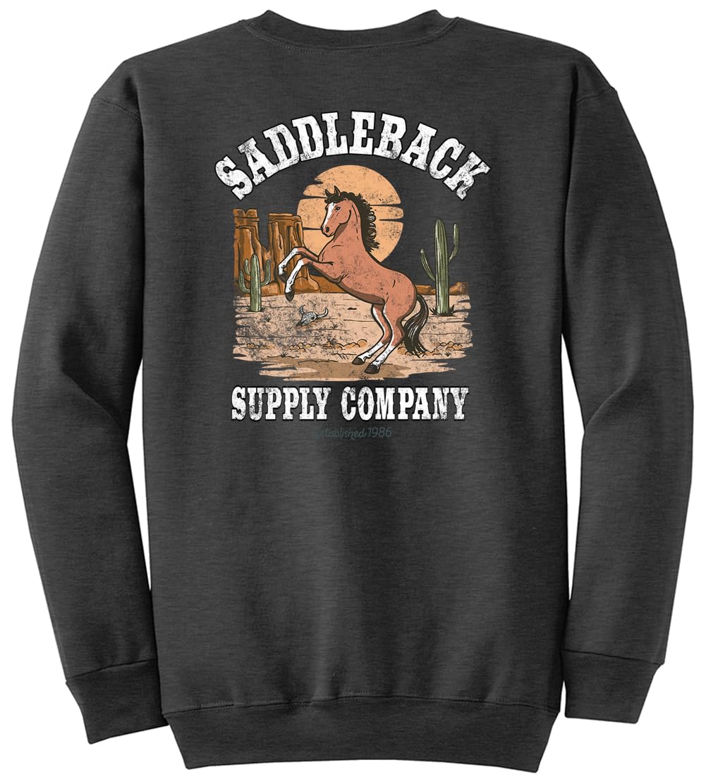 Saddleback Supply Men's Horse With No Name Crewneck
