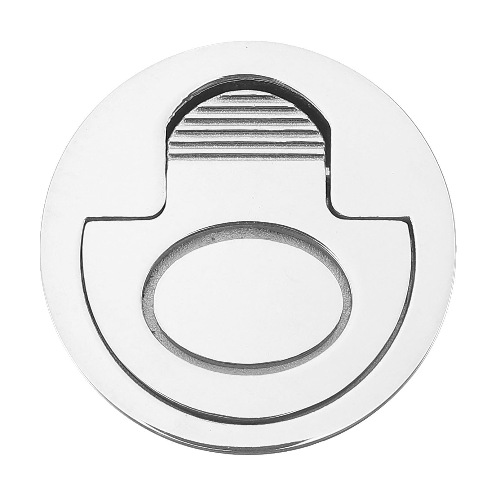 HANABASS Boat Hatch Handle Flush Pull Stainless Steel Recessed Lid Handle 1.97In Marine Deck Hardware for Yacht Cabinet and Rv Doors