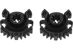 PARTS PORT HVAC Blend Door Gear Kit (2 Gears) for 2011-2018 Dodge Durango Jeep Grand Cherokee Replaces OEM 68214880AA 926-133 22133