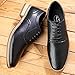 OUOUVALLEY Men's Brogue Oxford Modern Lace Up Leather Lined Dress Shoes