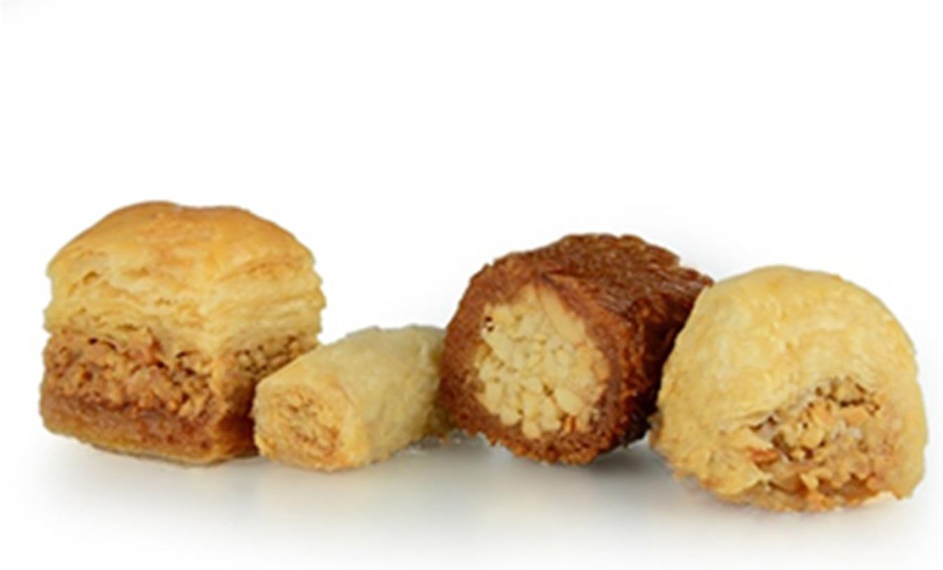 Baklava - Mixed Baklava Cashews (5 kgs) - Middle Eastern Pastries and Sweets (Mixed Baklava Cashews, 5 kgs)