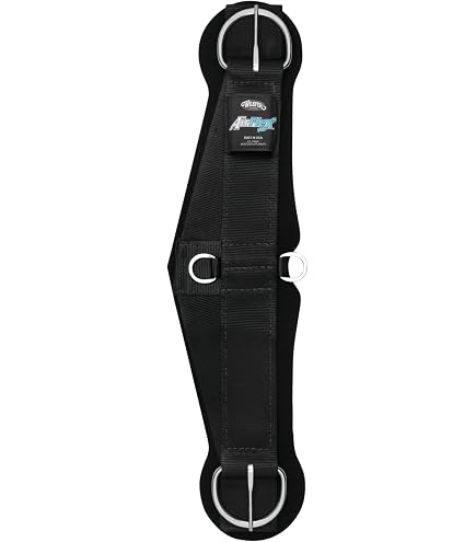 Weaver Neopren Sleeve Gerade Cinch Für Pferd – 76,2 Cm, Schwarz, Mit Edelstahl-Hardware