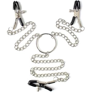 Body Chain Body Clamps with Chain Stainless Steel Body Clip Funny Body Ring Body Clamps Body Clip Non-Piercing Chain Non Pier