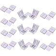 LITAELEK 10pcs 4 Pin LED Strip Corner Connector for SMD 5050 RGB LED Strip Light 10mm Wide LED Tape Connector Solderless RGB 5050 LED Ribbon L Shape Connector Right Angle Adapter