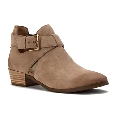 michael kors booties brown