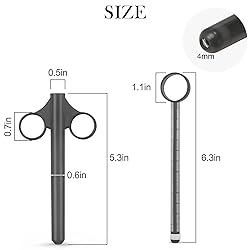 [2Pack+Storage Bag] Lube Applicator Syringe with