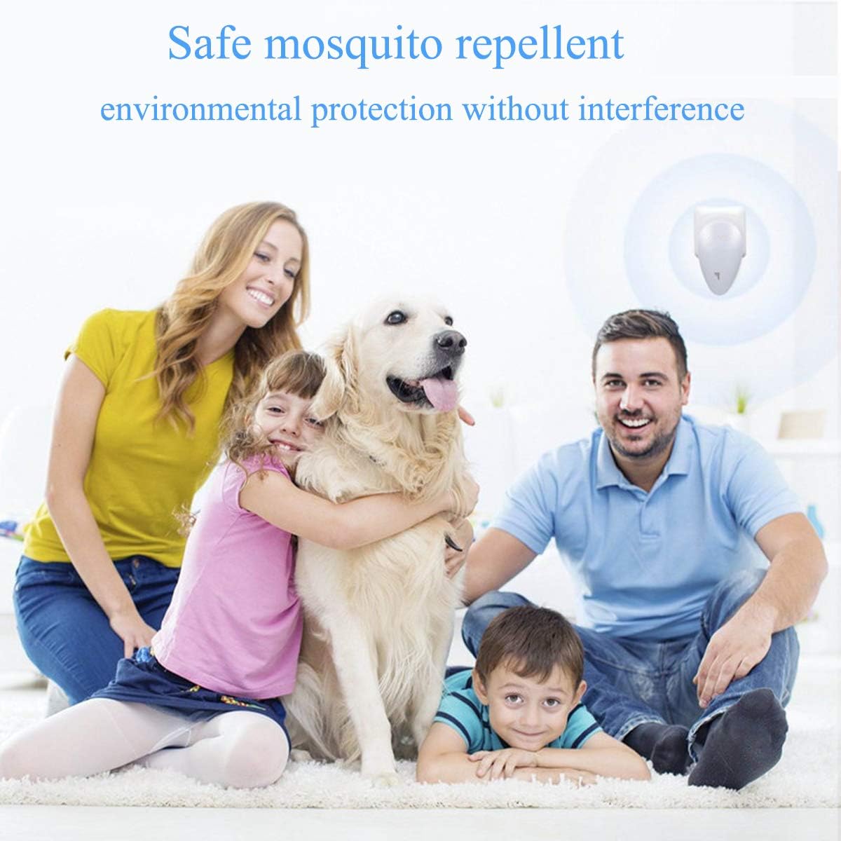 Ultrasonic Pest Repeller, 6 Packs New Upgraded Indoor Electronic Pest Repellent Plug in for Insects, Mice,Ant, Mosquito, Spider, Rodent, Roach, Mosquito Repellent for Human & Pets' Safe: Home & Kitchen