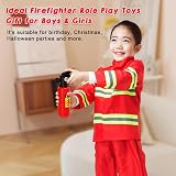 LOYO Kids Firefighter Costume Role Play Set 3-6 Years Fireman Outfit view 7